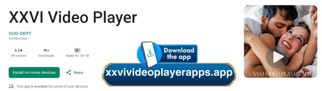 XXVI VIDEO PLAYER APP
